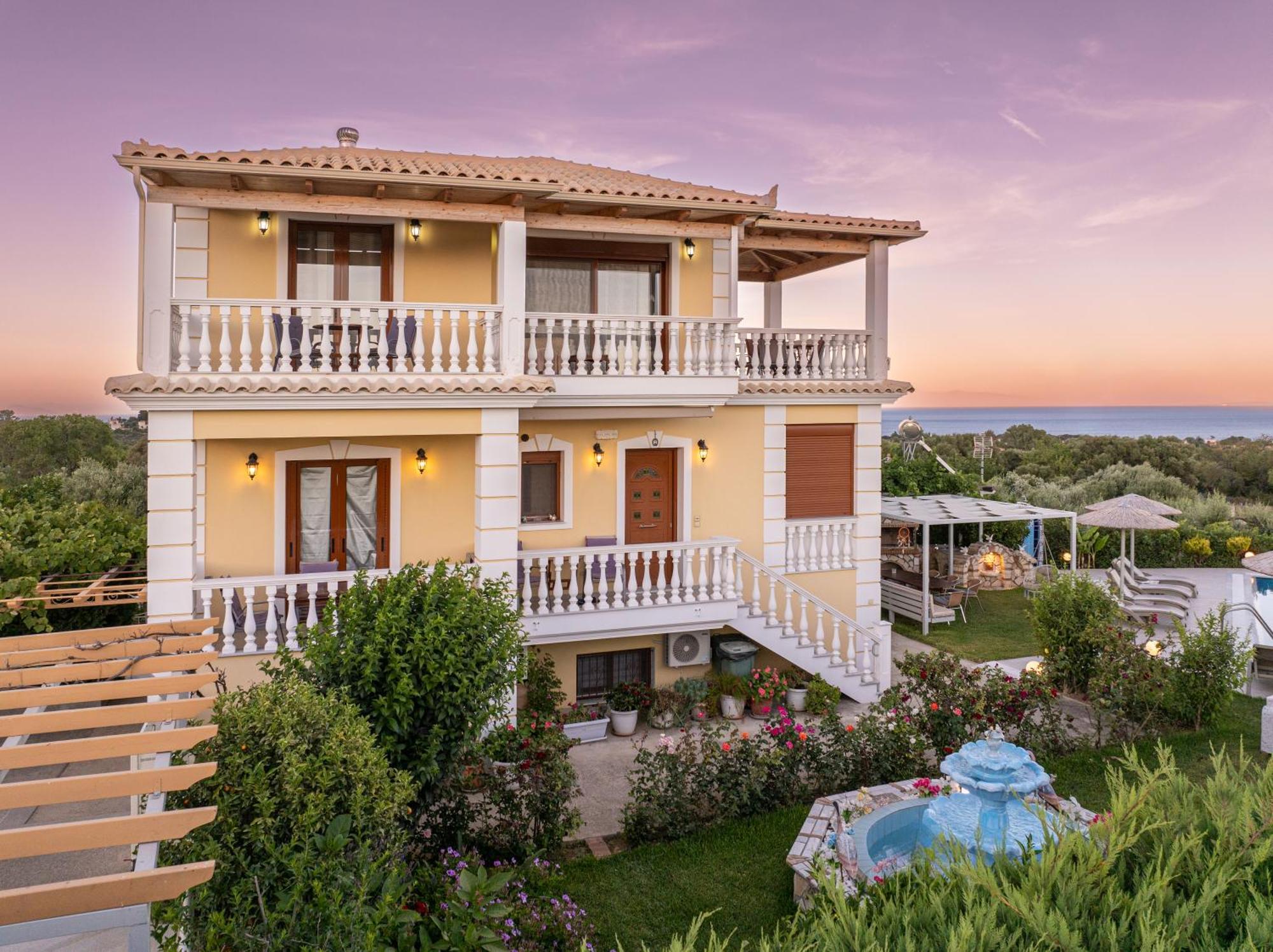 Villa Alonia Skala  Kültér fotó