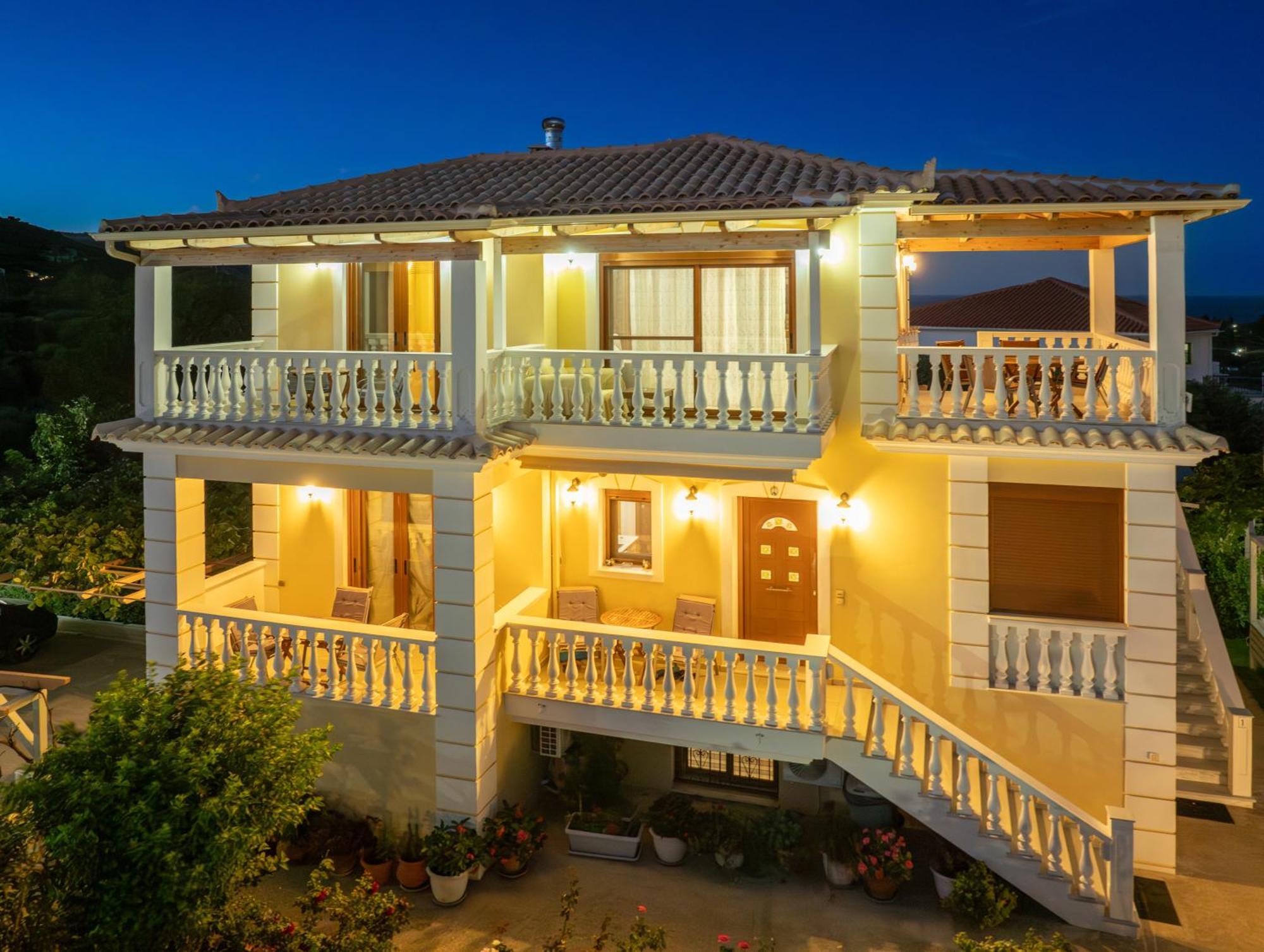 Villa Alonia Skala  Kültér fotó